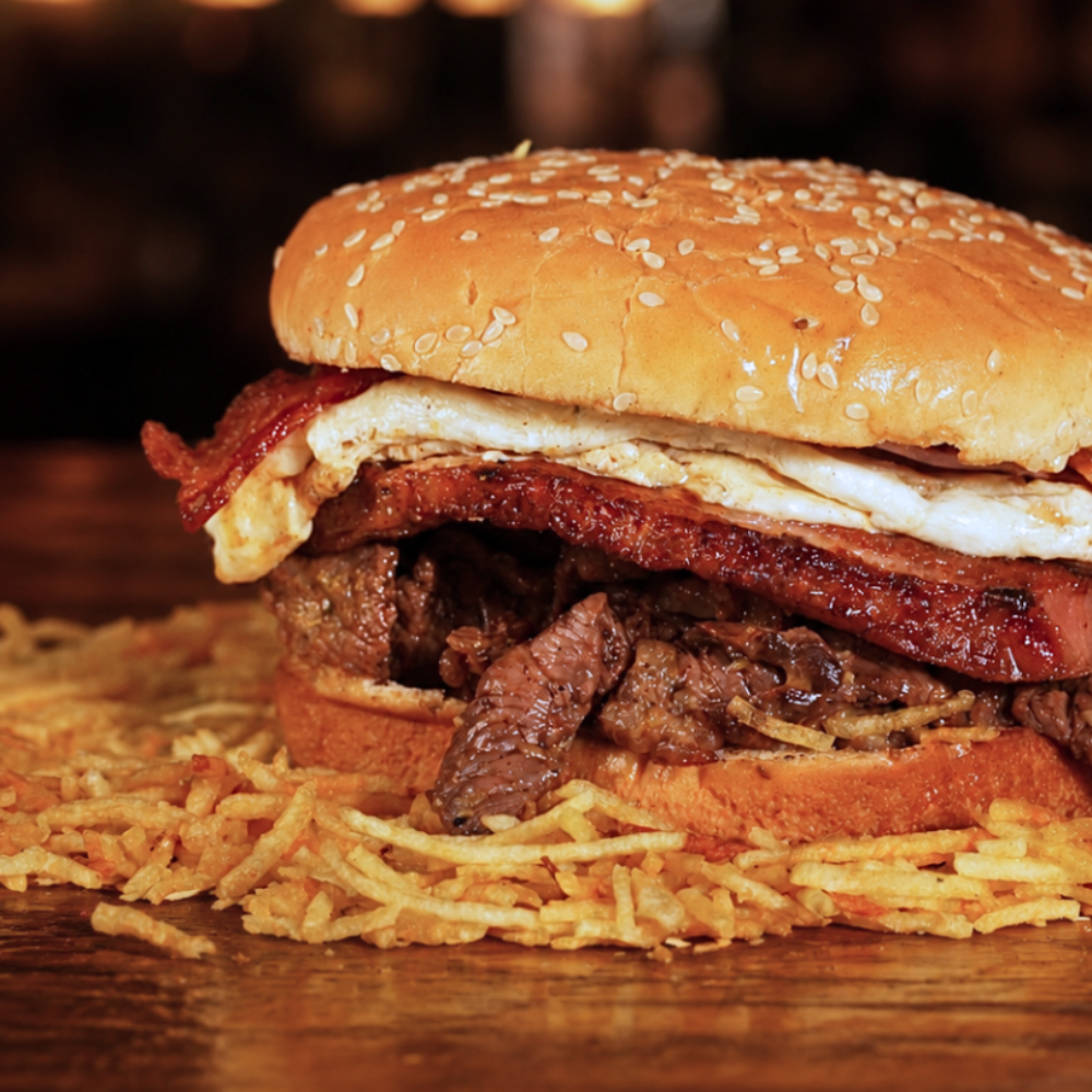Galli Burger — Smoked Pork Chop